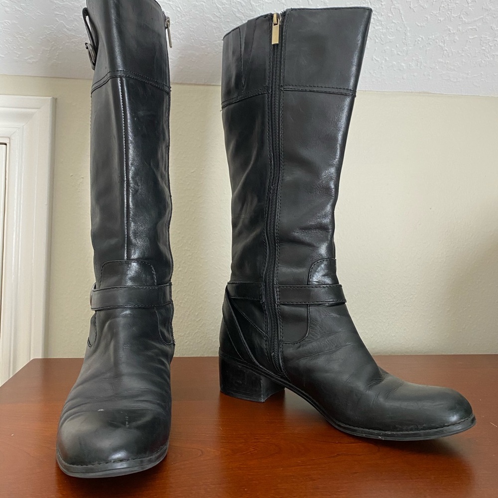 Naturalizer Riding Boots - Wide calf